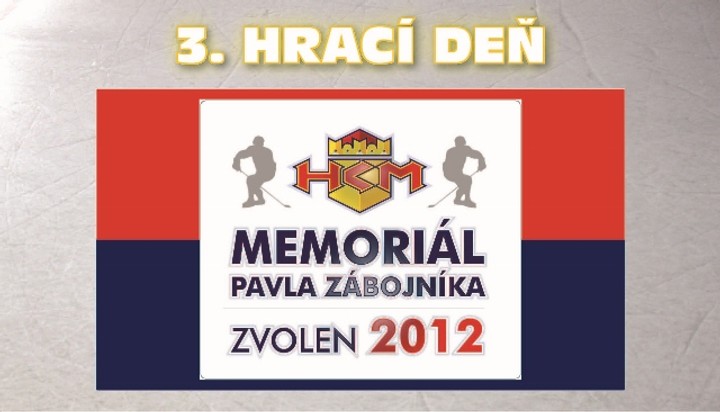 Zábojníkov memoriál - 3. hrací deň